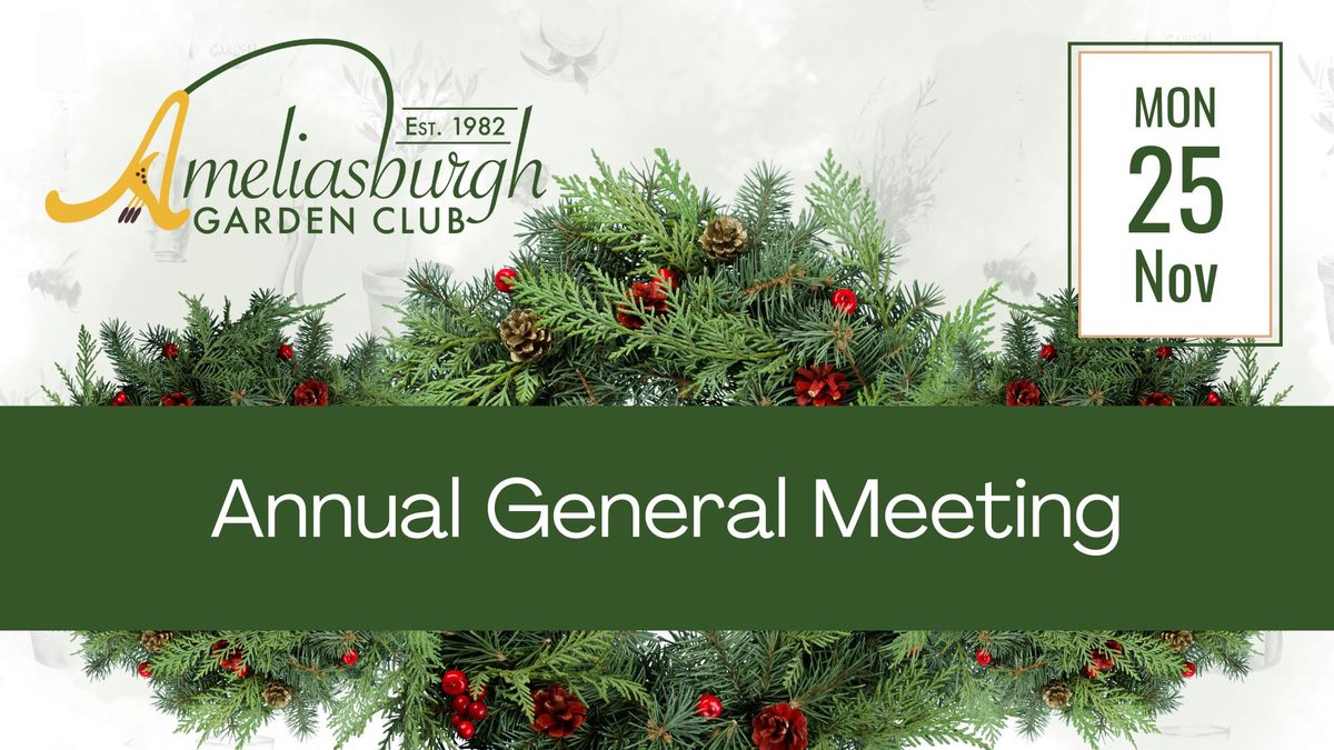 Ameliasburgh Garden Club AGM