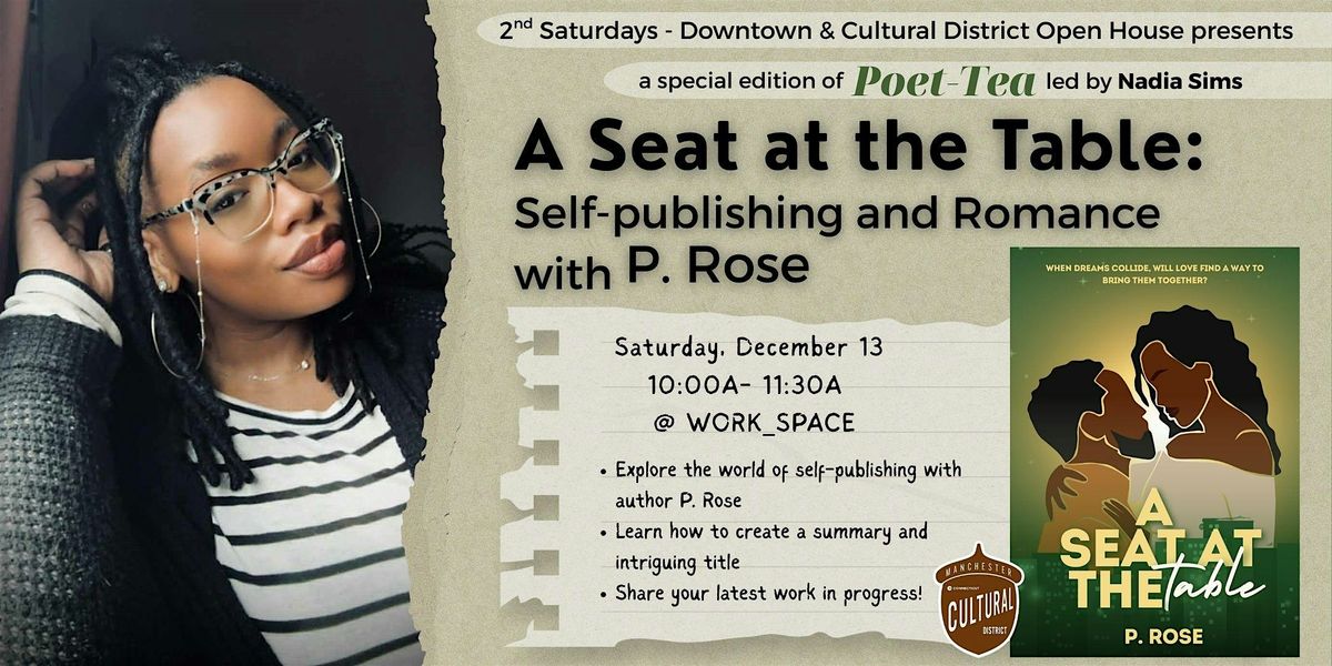 A Seat at the Table: Self-publishing and Romance with P. Rose