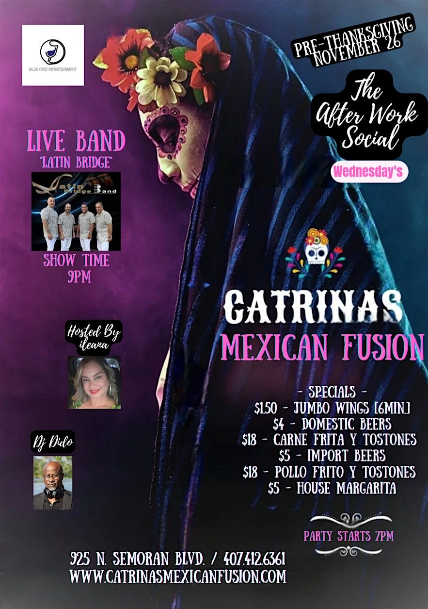 Pre-Thanksgiving After Work Party with Live Band