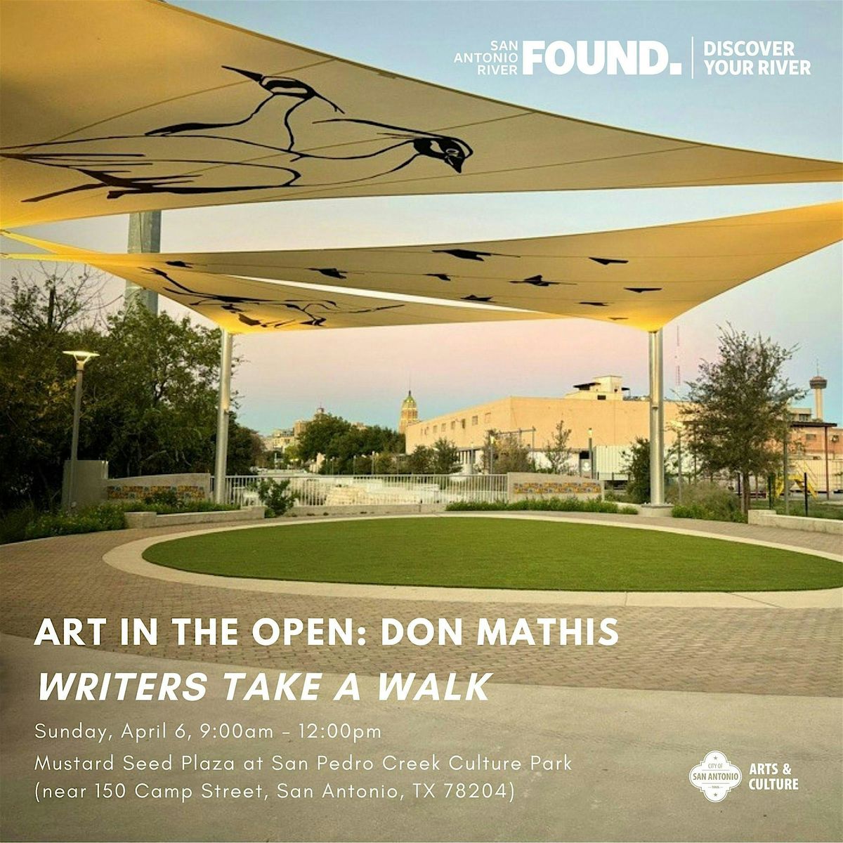 Art In the Open: Don Mathis, Writers Take a Walk