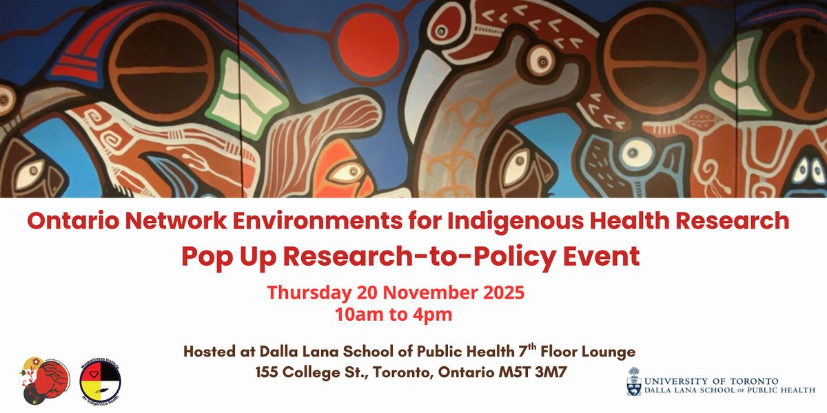 Pop Up Research-to-Policy Event
