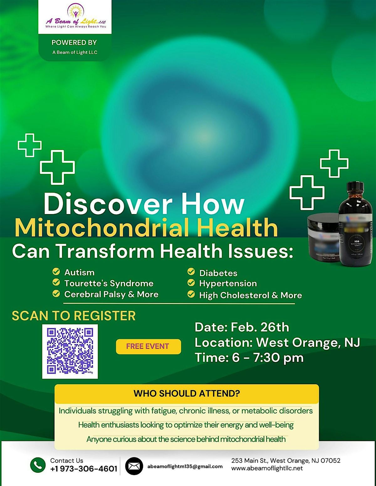 Discover How Mitochondrial Health Can Transform Health Issues (Free Event)