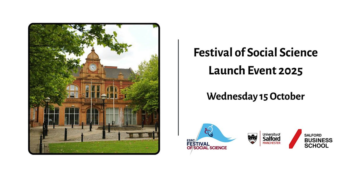 Festival of Social Science 2025 Launch Event