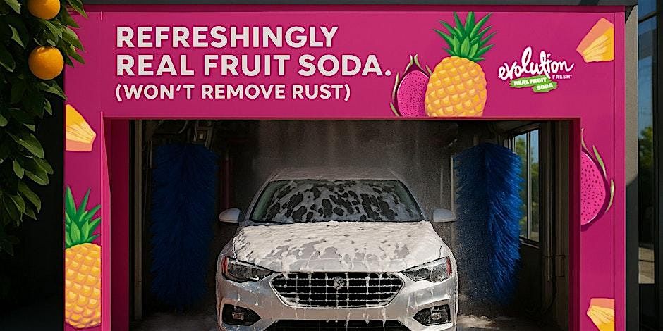 FREE Soda-Powered Car Wash with Special Guest Bretman Rock
