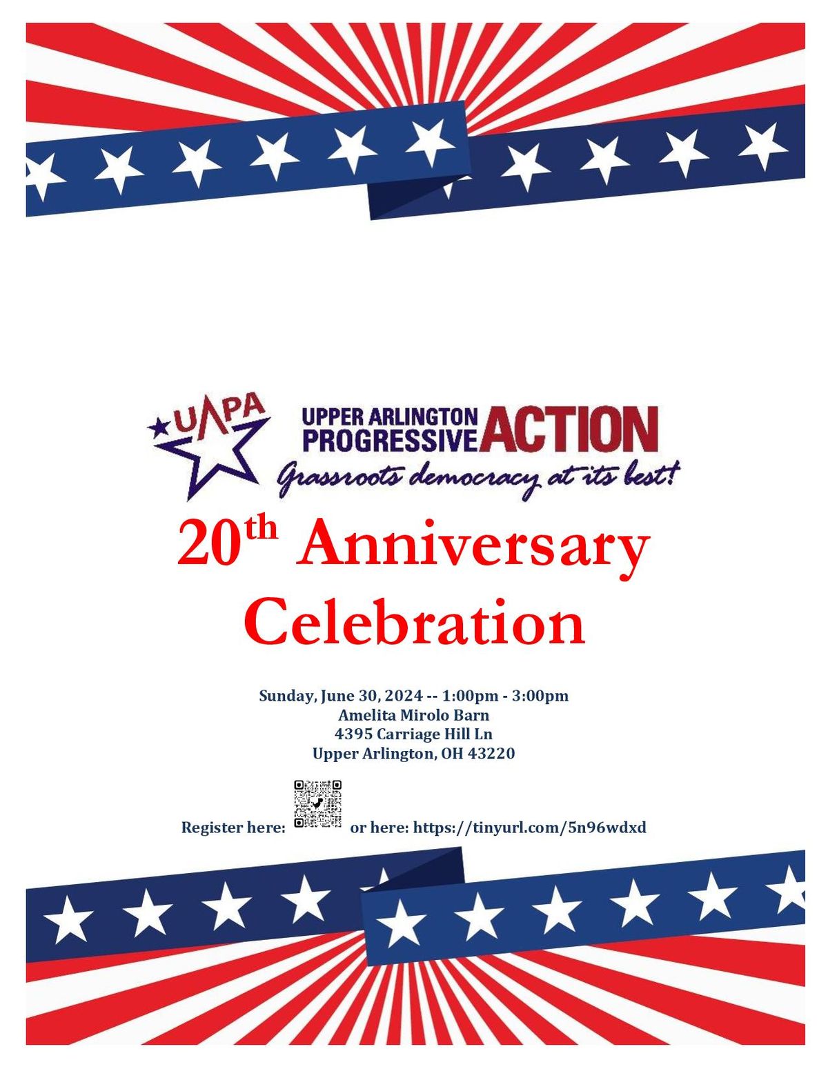 Celebrate UAPA's 20th Anniversary! REGISTER NOW!