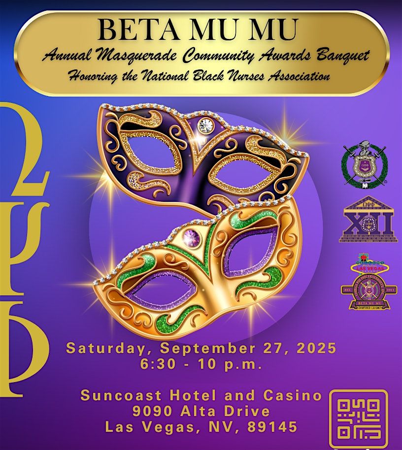 MasQuerade Gala & Community Awards (Southern NV Black Nurses Association)