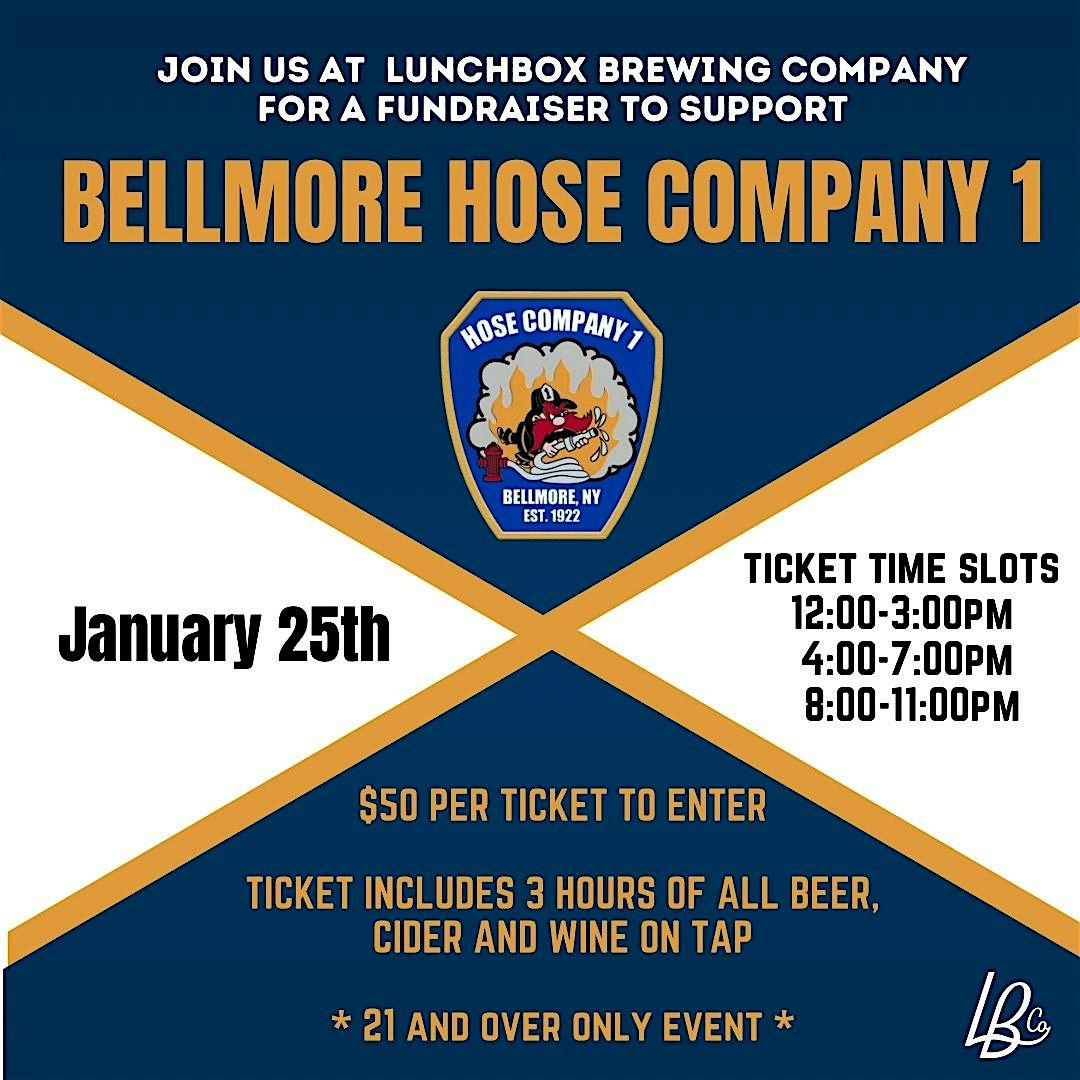 Bellmore Hose Company 1 Fundraiser at Lunchbox Brewery