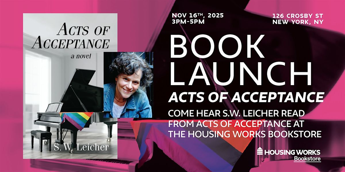 Book Launch: Acts of Acceptance | S.W. Leicher