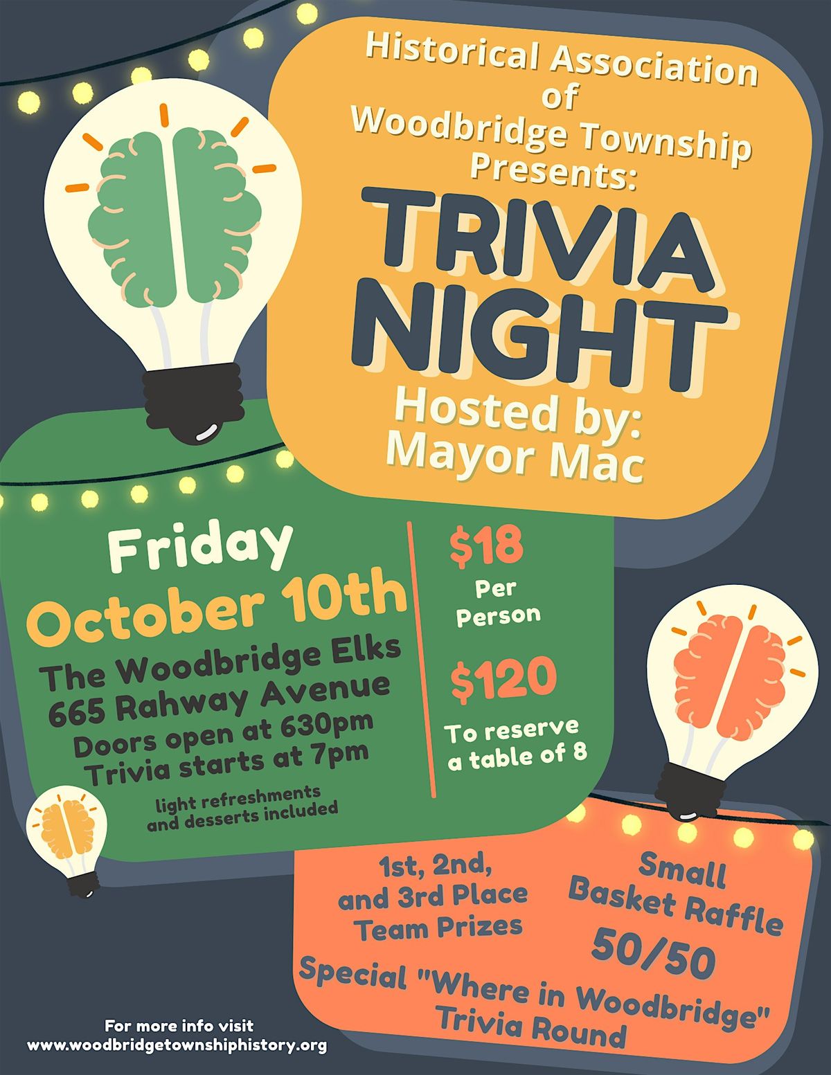 HAWT Presents: Trivia Night with Host: Mayor Mac