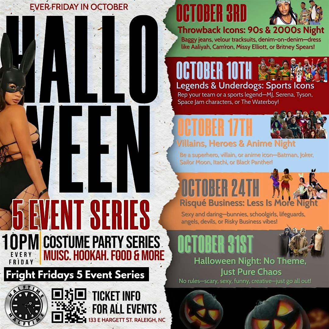 Fright Fridays 2025: The Ultimate Costume Series!
