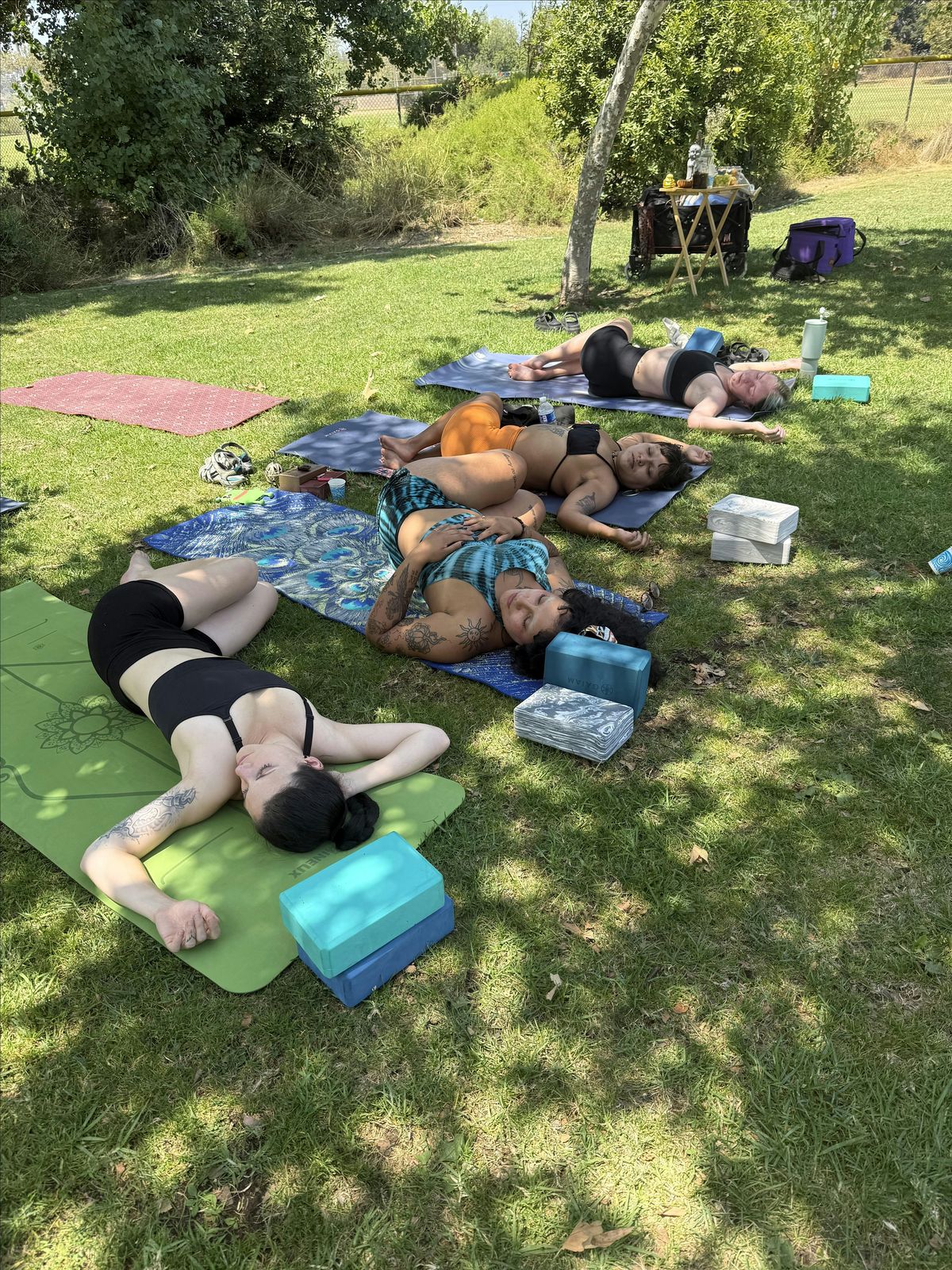 Nature flow yoga