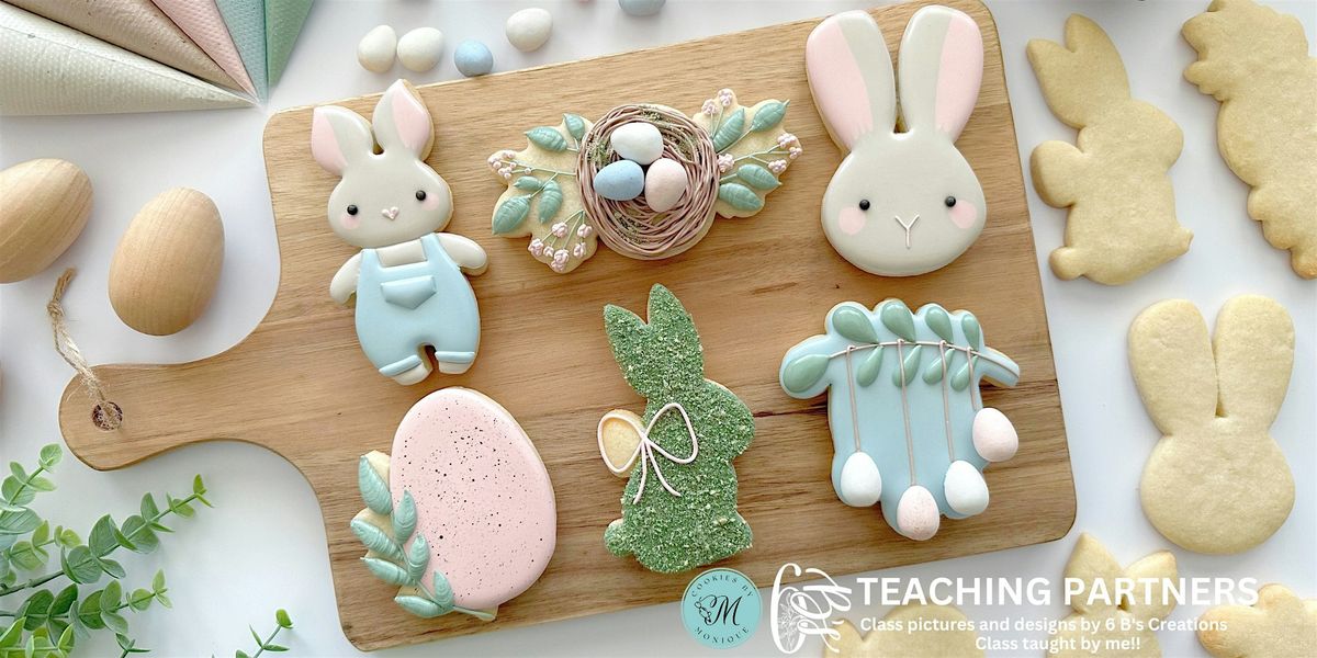 11:00am  Bunny Floral Cookie class