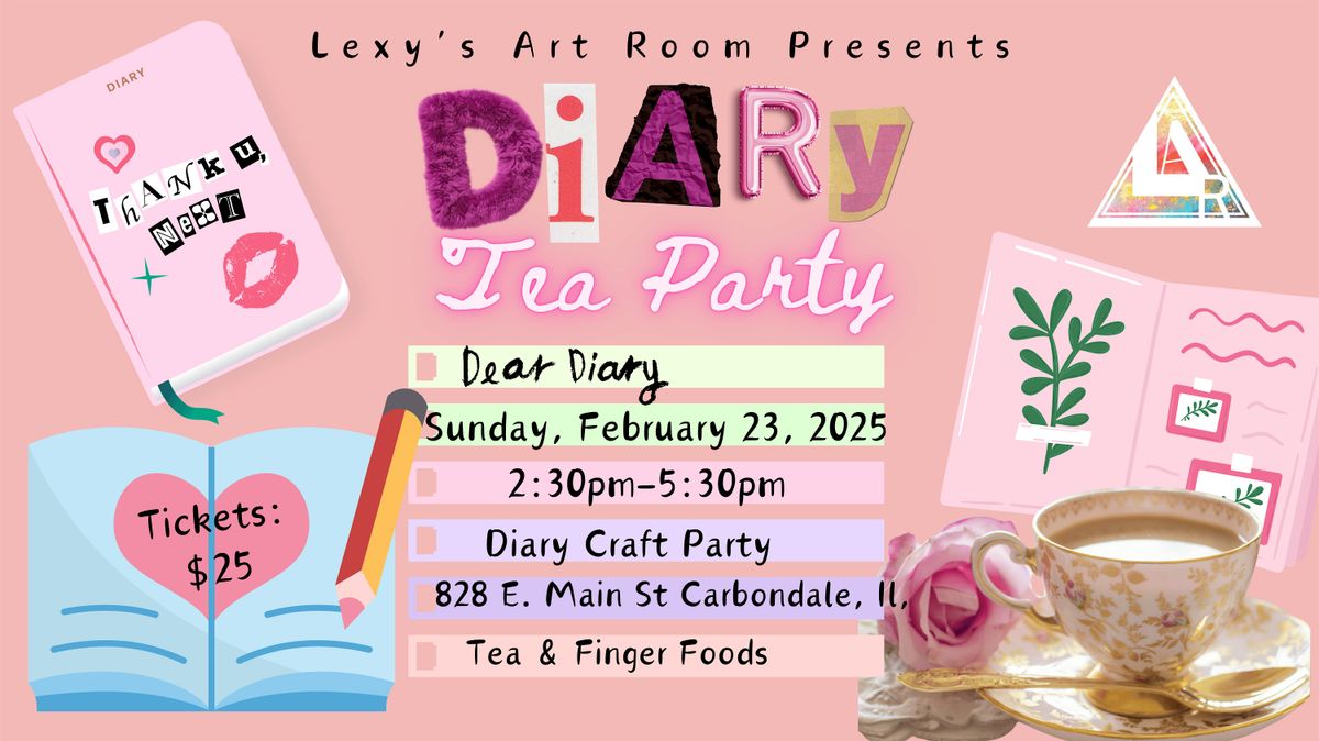 Diary Tea & Craft Party