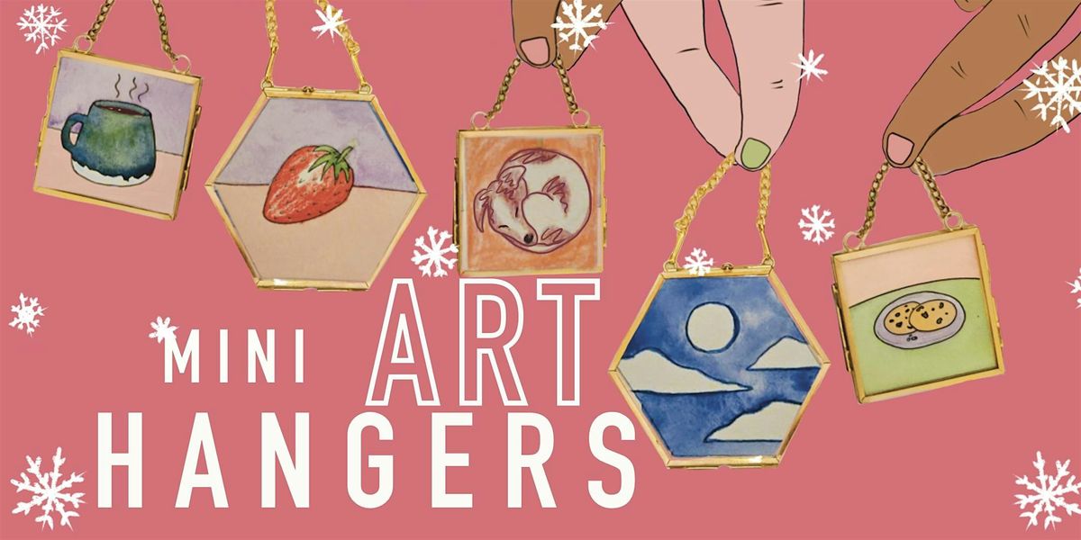 Mini Art - Drawing & Painting your own mini Artworks - with framed hangers!