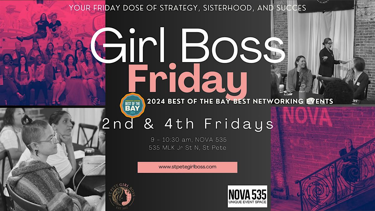 Girl Boss Friday - Your Elevator Pitch Is Boring\/Speedy Connecting