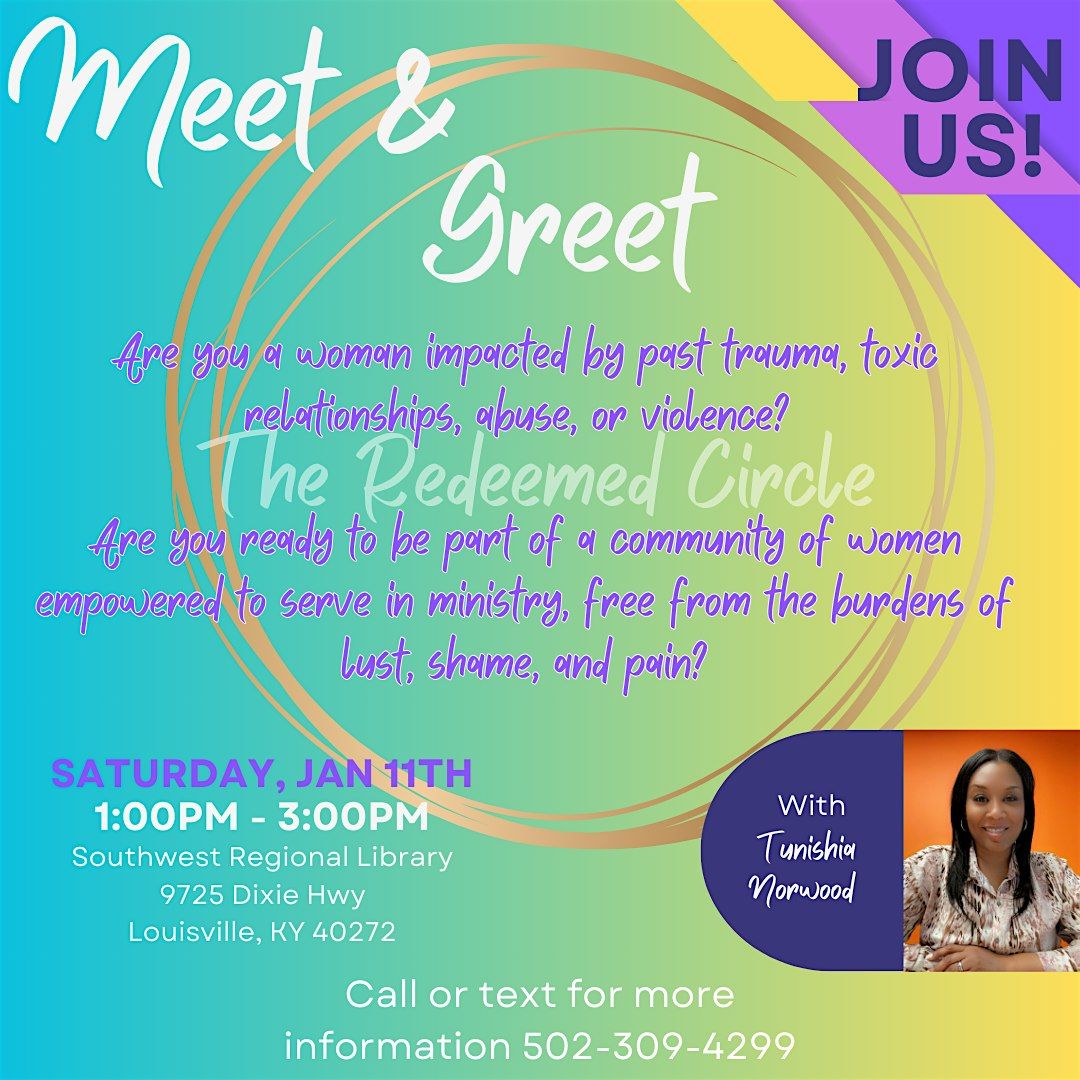 Redeemed Circle Meet & Greet