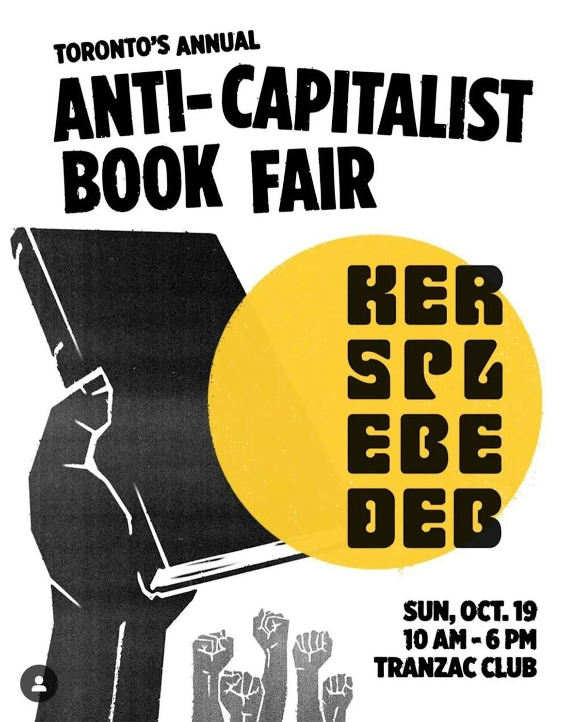 Anti-Capitalist Bookfare