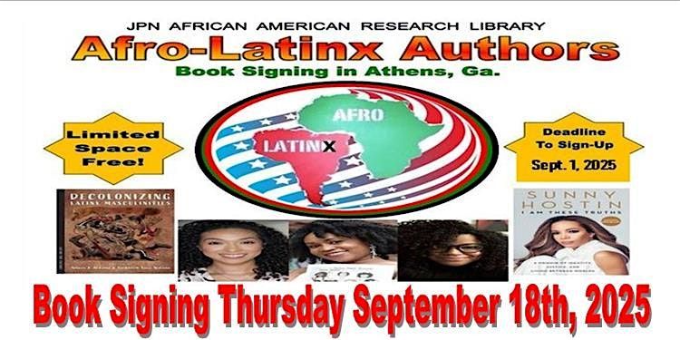 Afro-Latinx & Hispanic Authors Needed!!!!