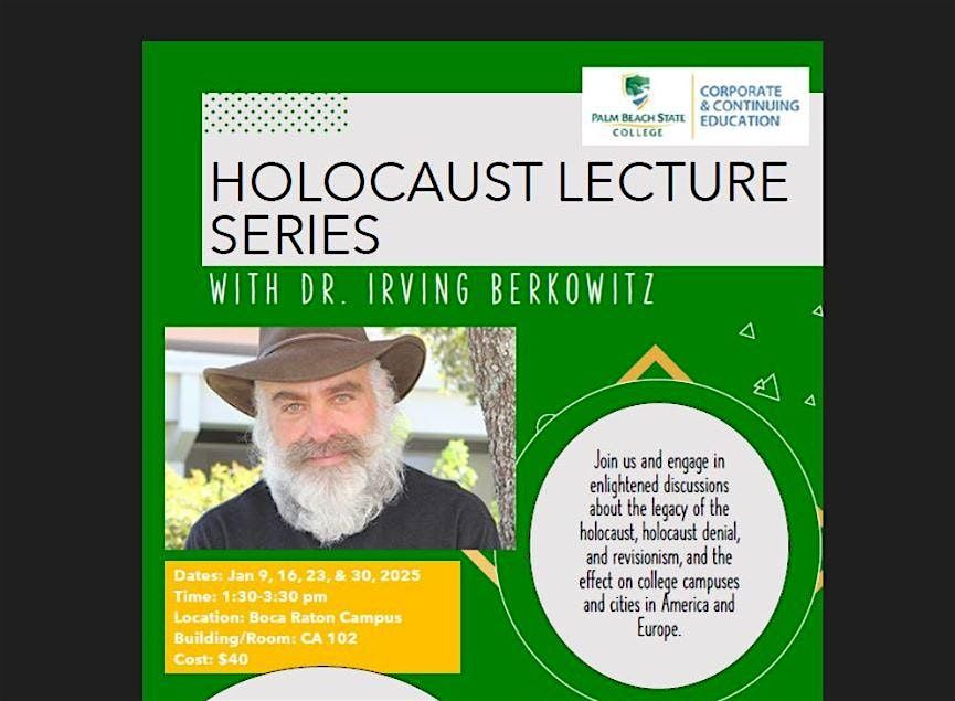 History of the Holocaust and Contemporary Antisemitism Lecture Series