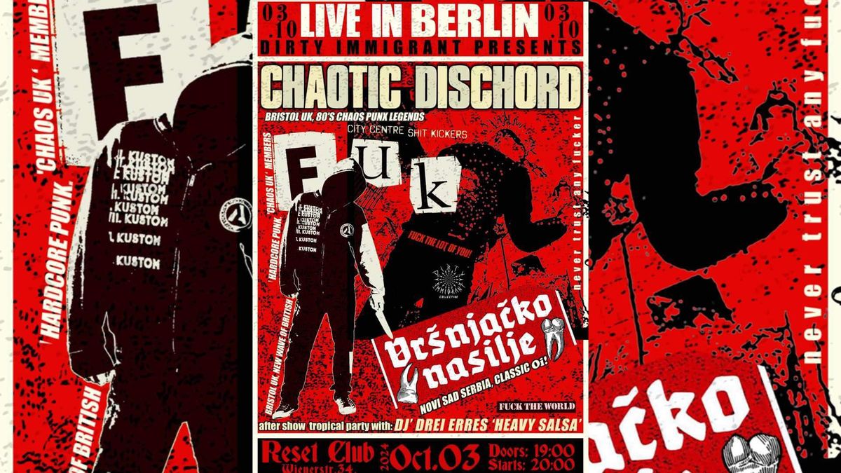 CHAOTIC DISCHORD + FUK + VR\u0160NJA\u010cK NASILJE