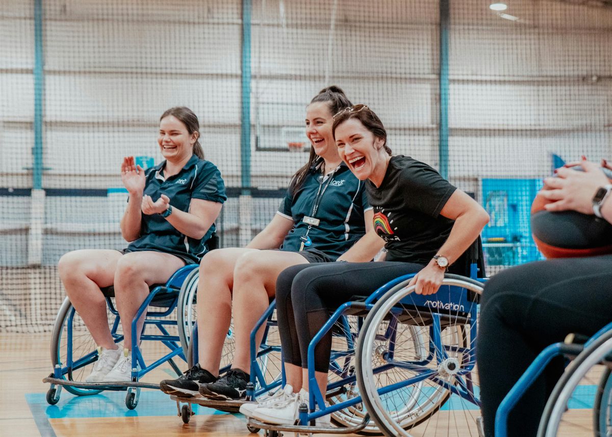 All Abilities Wheelchair Football - Joined by Special Guest Rhiannon Clarke