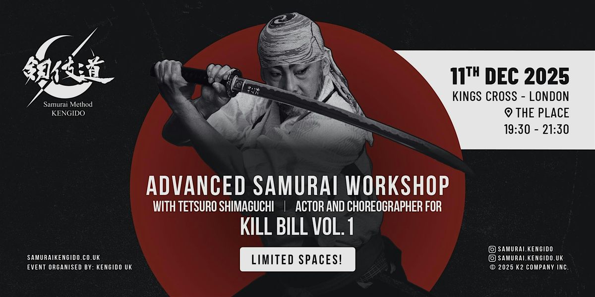 KENGIDO - Advanced Samurai Workshop in London - Dec 11th 2025