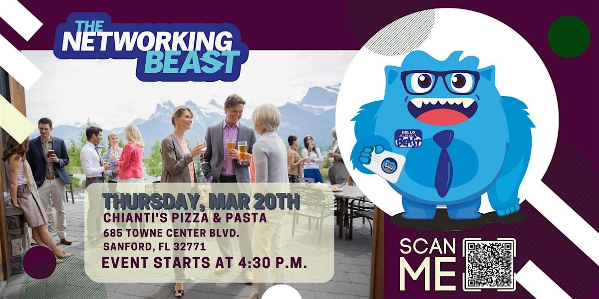 Networking Event & Business Card Exchange by The Networking Beast(SANFORD)