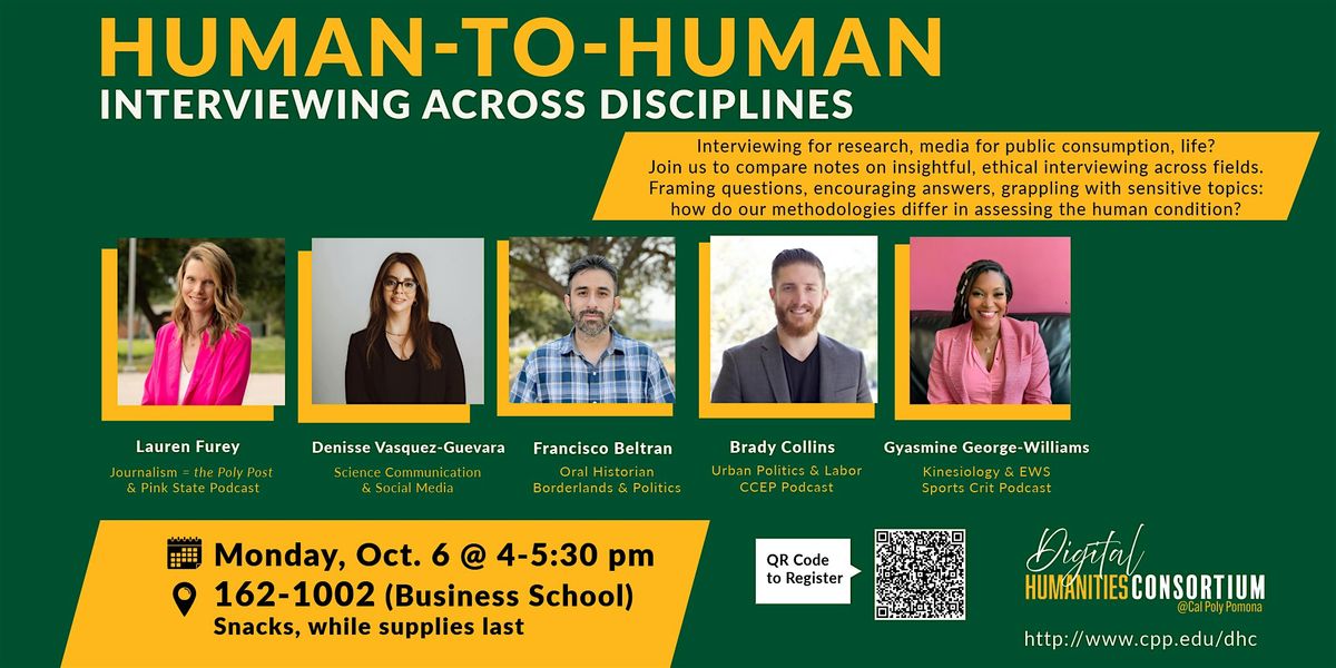 Human to Human: Interviewing Across Disciplines