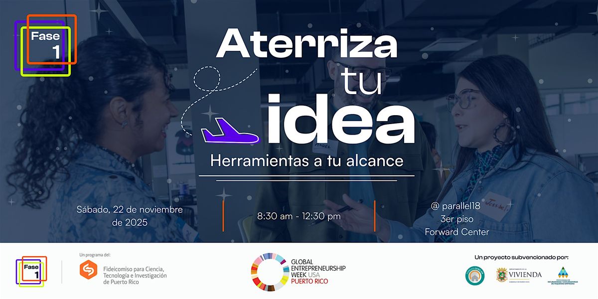 Aterriza tu idea: herramientas a tu alcance