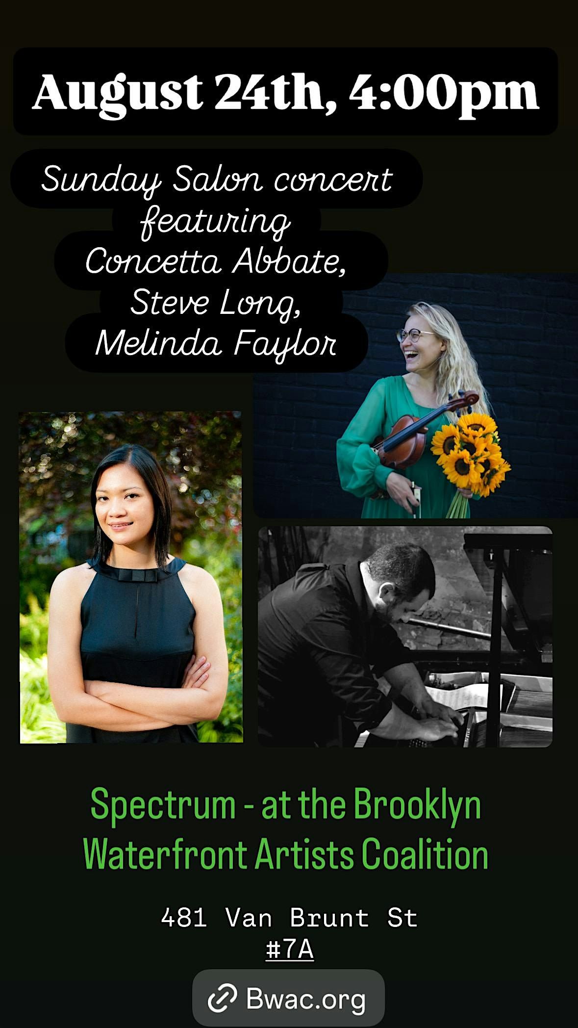 Sunday Salon Series at Spectrum