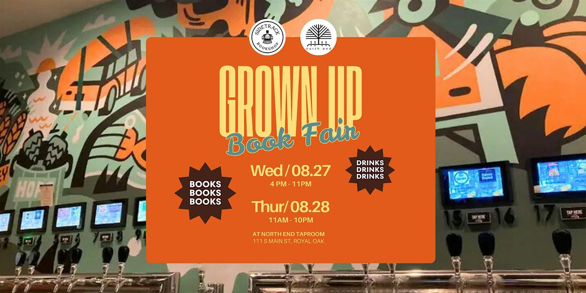 Grown-up Book Fair at North End Taproom