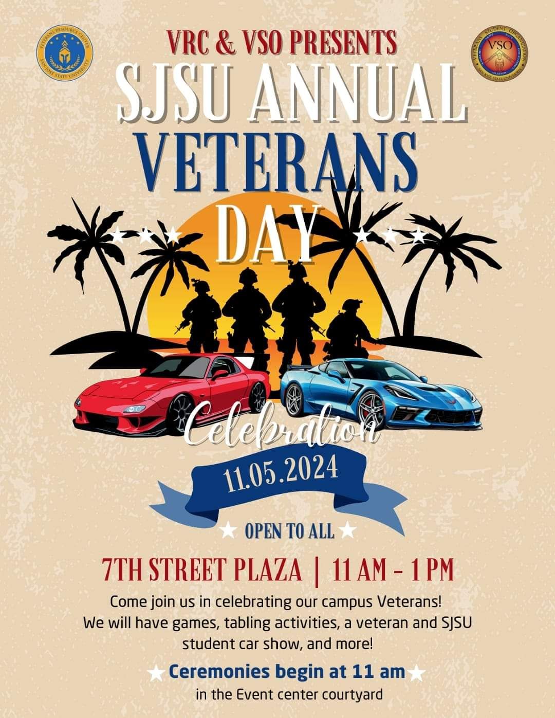 San Jose State University ( Veterans Day Car Show ) 