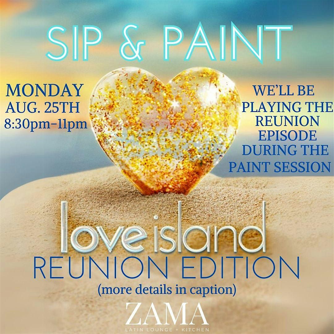 Love Island Reunion Sip & Paint