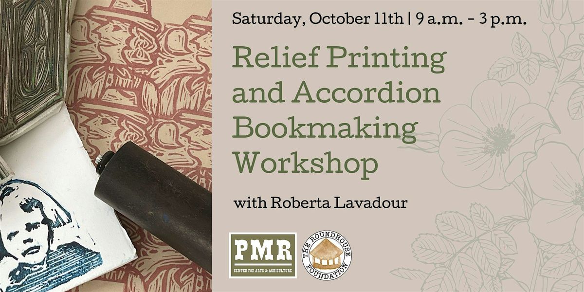 Relief Printing & Accordion Bookmaking Workshop