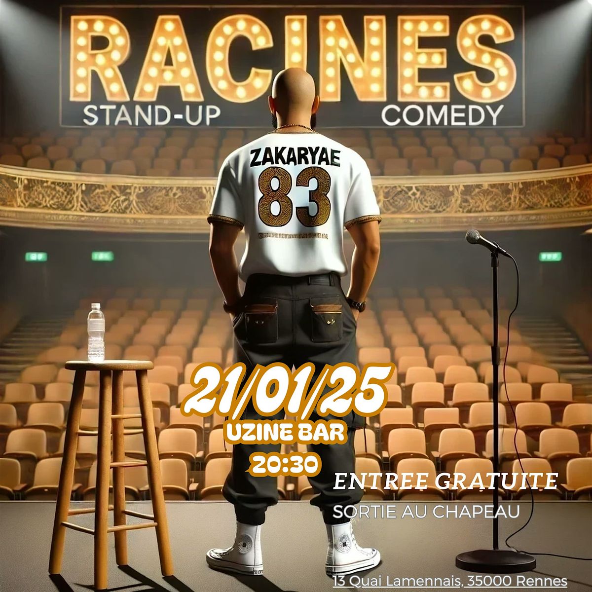 RACINES -STAND-UP  ZAKARYAE