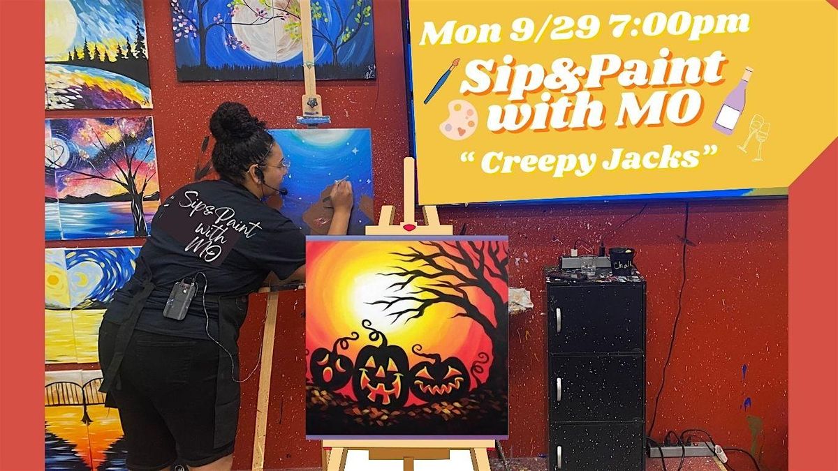 Sip & Paint with MO "Creepy Jacks"