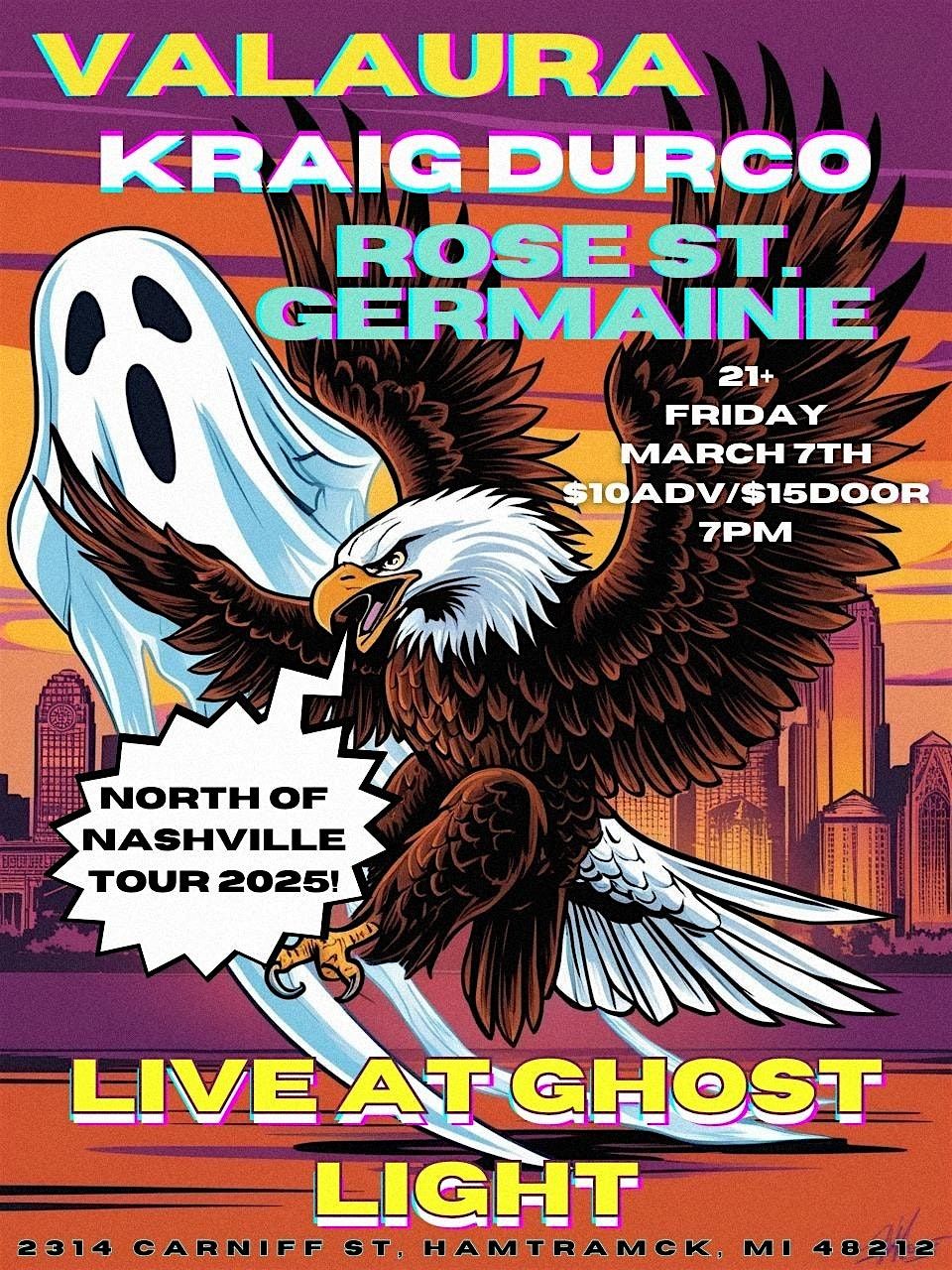 Valaura, Kraig Durco, & Rose St. Germaine - Live at Ghost Light!