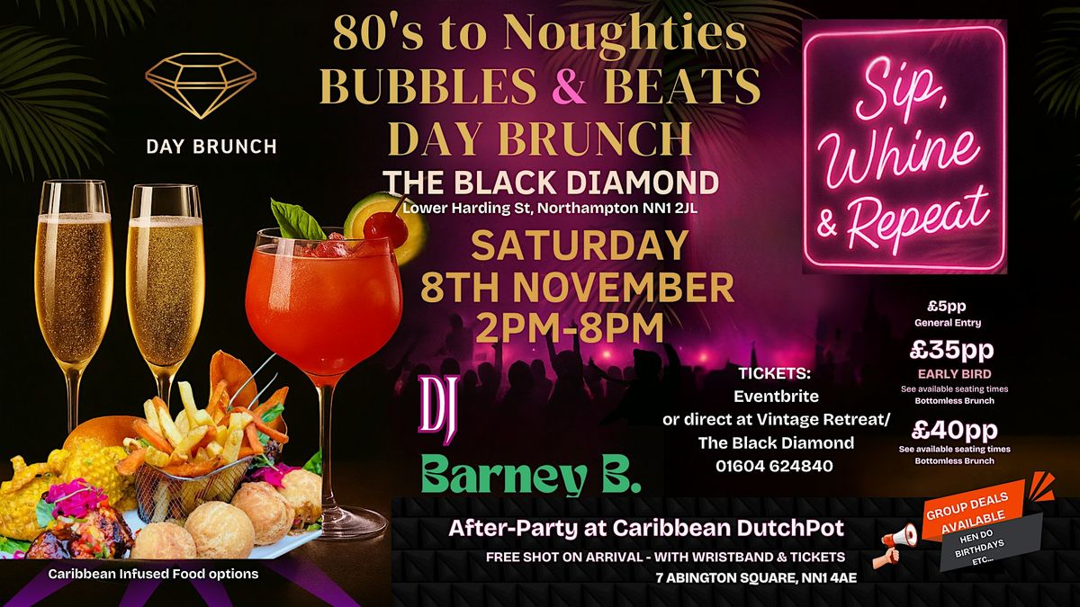 BUBBLES & BEATS - Bottomless Daytime Brunch