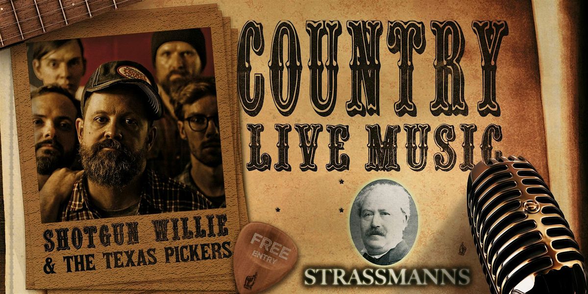 Country Music Night mit Shotgun Willie & The Texas Pickers