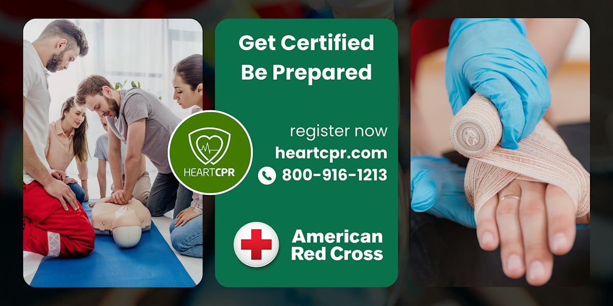 Adult and Pediatric First Aid\/CPR\/AED Class-Red Cross BL | Laguna Hills, CA