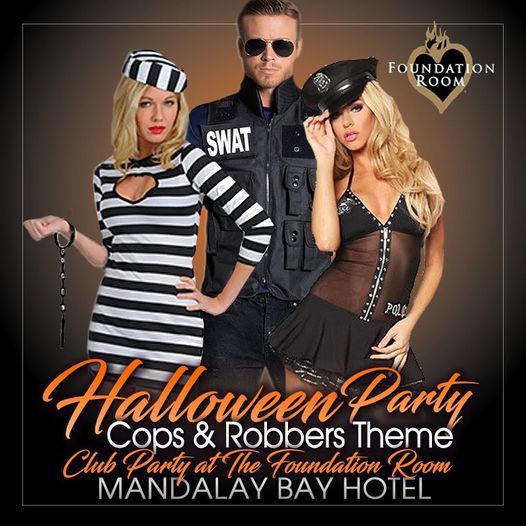 Fantasy Halloween Cops Robbers Costume Party At The Foundation Room Club Top Of Mandalay Bay Hotel Mandalay Bay Rd Las Vegas Nv 119 United States 29 October To 30 October