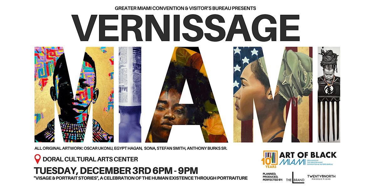 Art of Black : Miami Art Week "Visage & Portrait Stories"