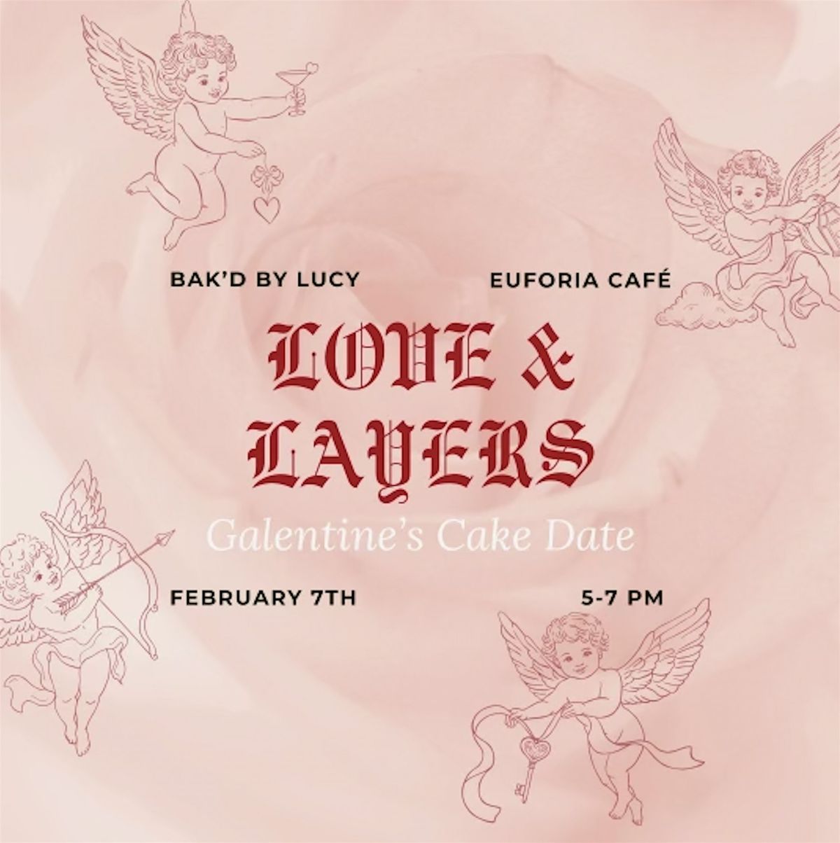 Love & Layers: Galentine's Cake Date