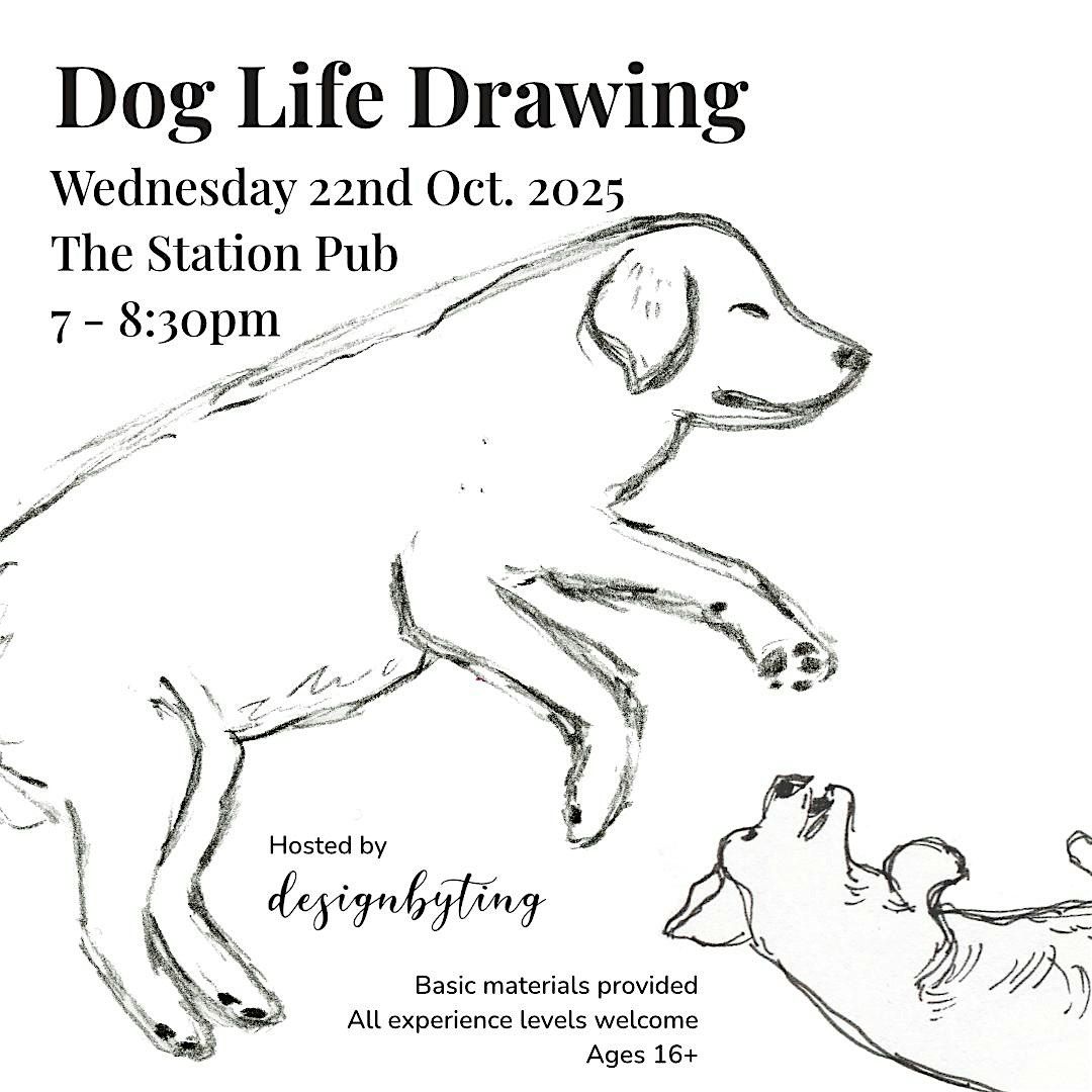 Dog Life Drawing
