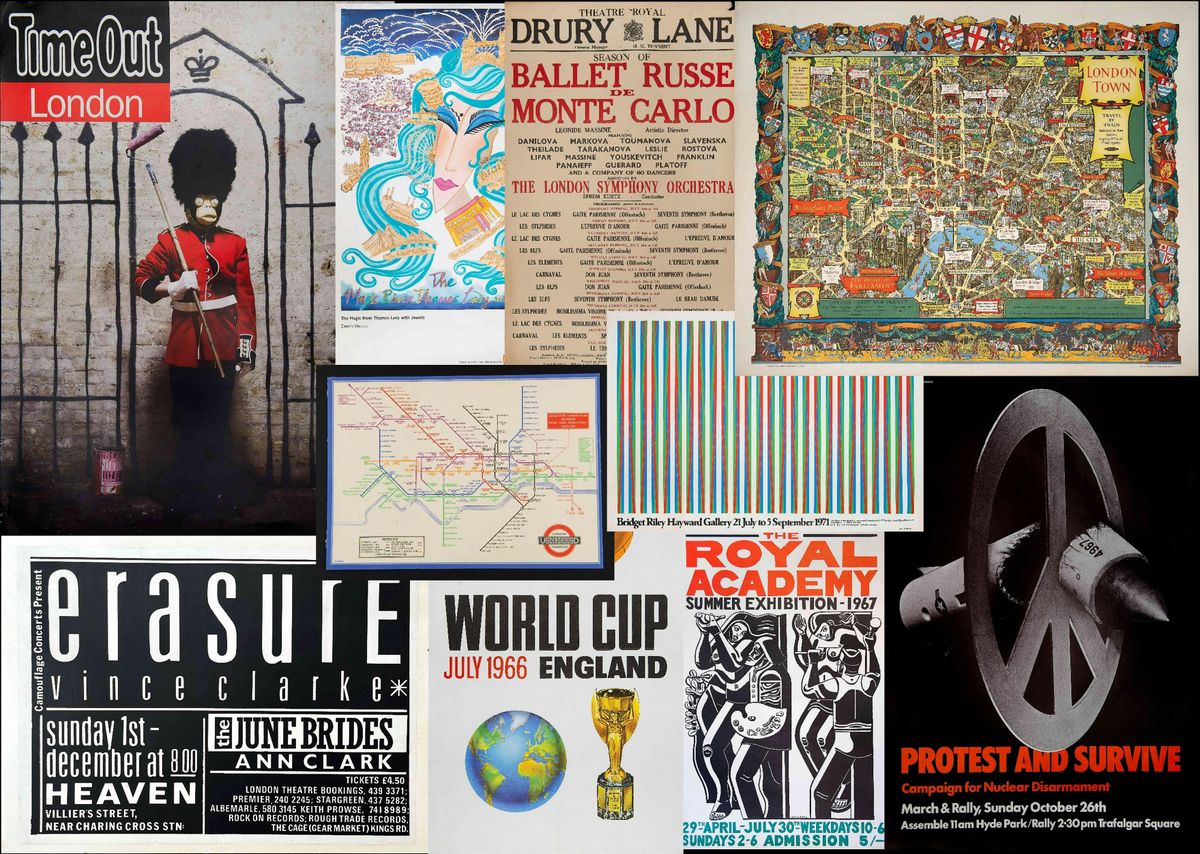 Evening Curator Talk about Original London Posters