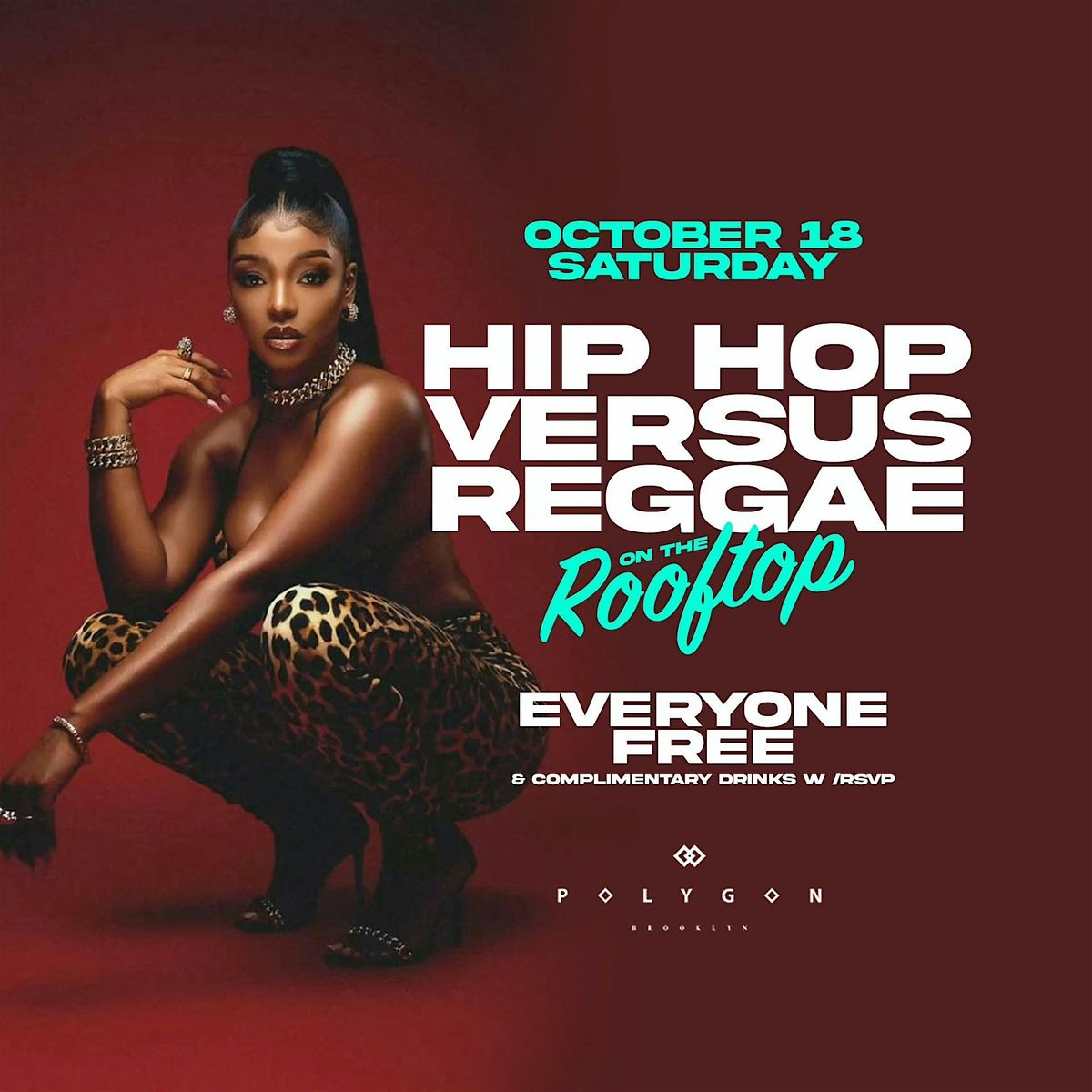 Hip Hop vs Reggae at Polygon: Free entry with RSVP