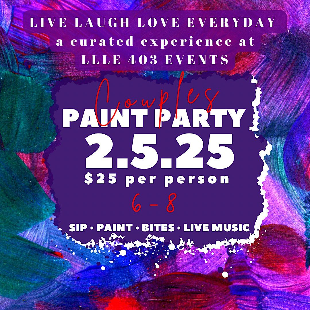 Couples Paint Party