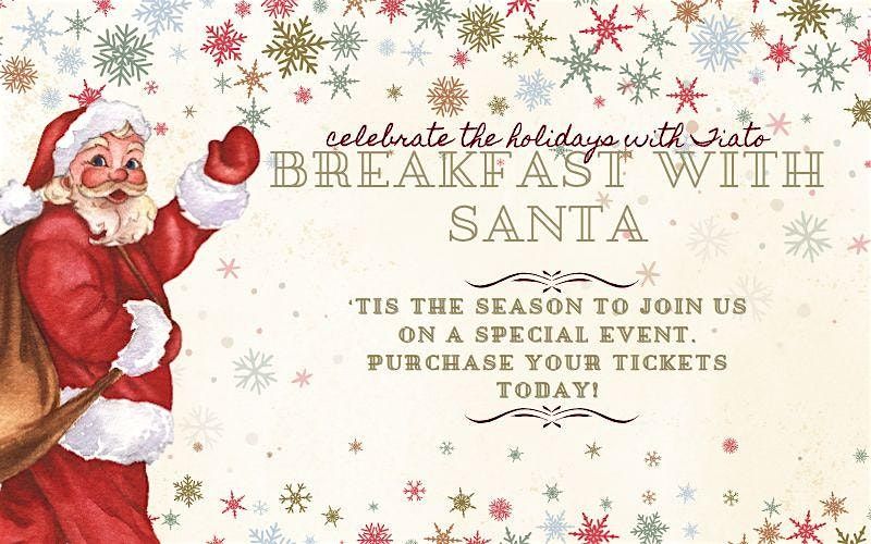 Breakfast with Santa\u2745@Tiato Kitchen+Venue Santa Monica