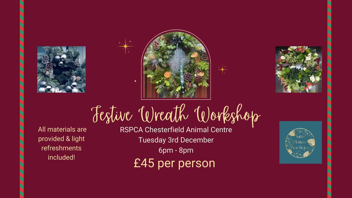 Festive Wreath Making Workshop