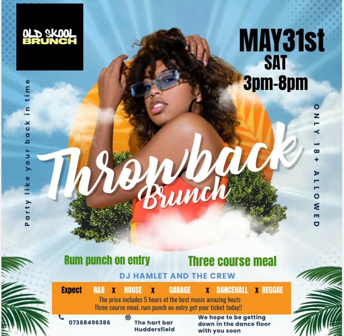 Throwback brunch party 